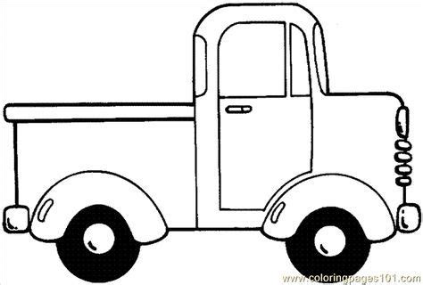 printable coloring image truck coloring page  truck coloring