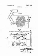 Counter Ridge Photoelectric Patentsuche Fingerprint Drawing sketch template
