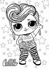 Lol Surprise Coloring Pages Boy Printable Bhaddie Boys Colouring Sheets Doll Drawing Cartoon Diva Unicorn Girls Coloringoo Baby sketch template