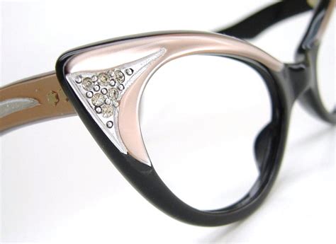 vintage pink cat eye glasses sunglasses by vintage50seyewear