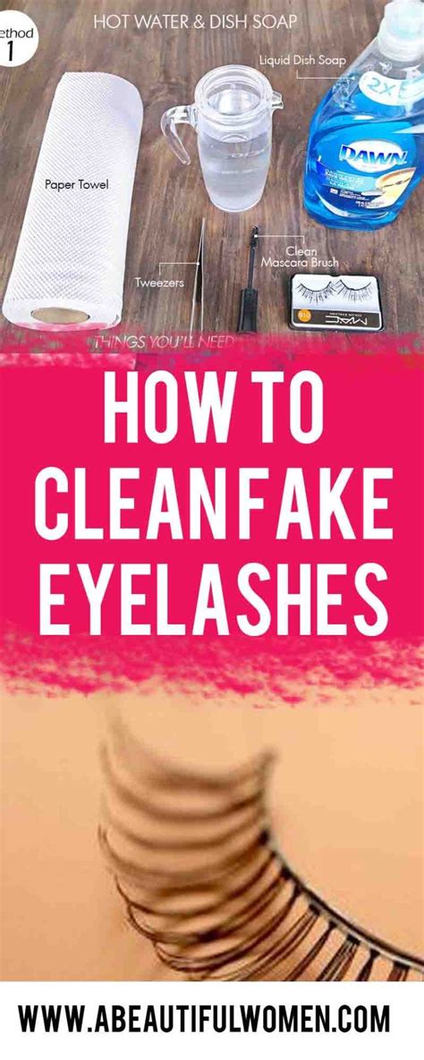 clean fake eyelashes abeautiful women abeautiful women