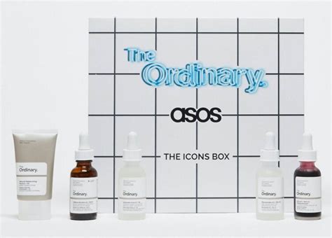 asos   ordinary limited edition box contents