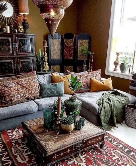 boho style  show   boho living rooms  replicate
