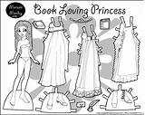 Paper Dolls Princess Print Coloring Doll Printable Pages Paperthinpersonas Dress Marisole Click Monday Color Pdf Colouring Four Princesses Book Prince sketch template