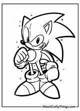 Sonic Iheartcraftythings sketch template