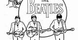 Beatles Coloring Pages Printable sketch template