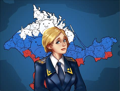 1girl blonde hair blue eyes female military military uniform natalia