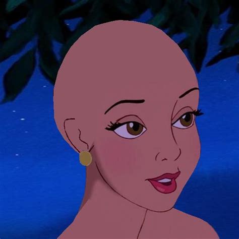If All The Princesses Were Bald Which One Would Still Look