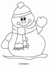 Coloring Snowman Winter Pages Kids Christmas Abominable Printable Color Snowmen Schneemann Coloringpage Eu Cute Och Ausmalbild Choose Board Applique Window sketch template