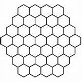 Honeycomb Hexagon Coloring Tessellation Printable Pages Bee Pattern Template Honey Comb Stencil Patterns Drawing Outline Printables Crafts Google Print Hexagons sketch template