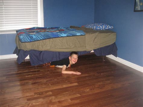 kevins healing journey hiding   bed
