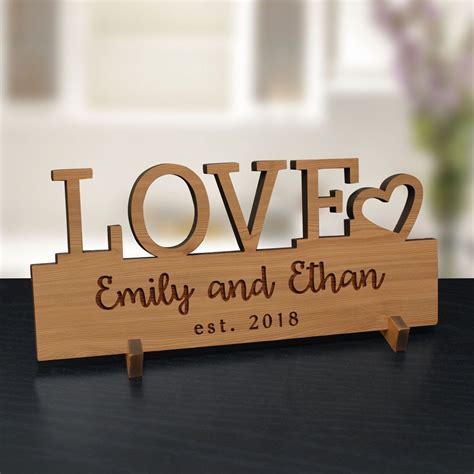 engraved love wood plaque wood engraved ts wood plaques plaque