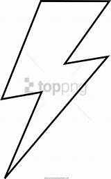 Lightning Bolt Clipart Line Pinclipart Transparent sketch template