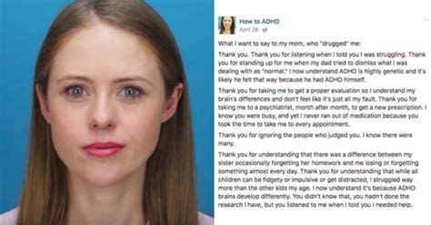 Woman With Adhd Has Powerful Message For The Mom Who “drugged” Her Smag31