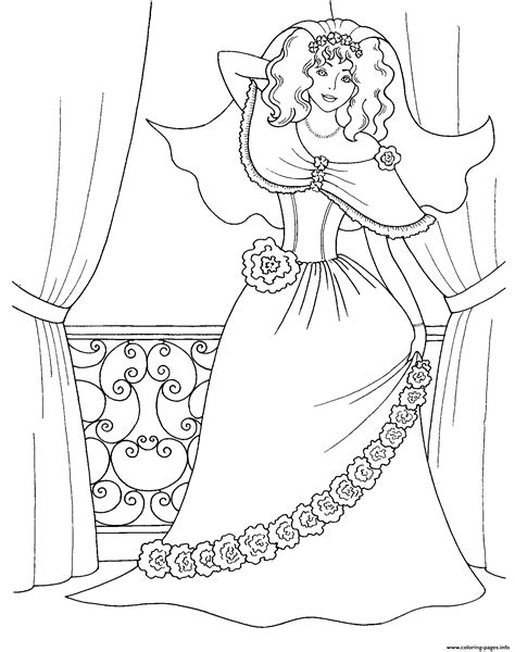 princess royal coloring page printable