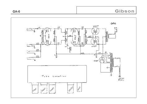 gibson ga  schematic service manual  schematics eeprom repair info  electronics