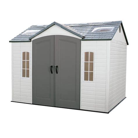 Lifetime 10 Ft X 8 Ft Outdoor Garden Shed 60005 The