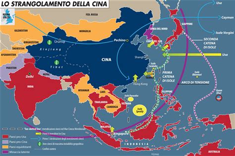Carta Geografica Cina E Giappone Cartina Idrografica Italia