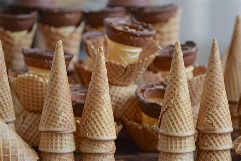 important ice cream cones       food