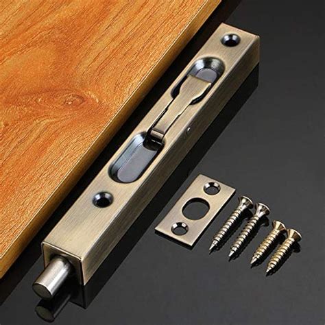 door flush bolt   concealed security lock french doors composite wood  ebay