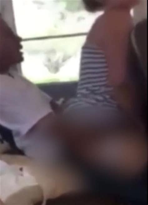 Randy Couple Filmed Having Sex On A Moving Bus In Front Of
