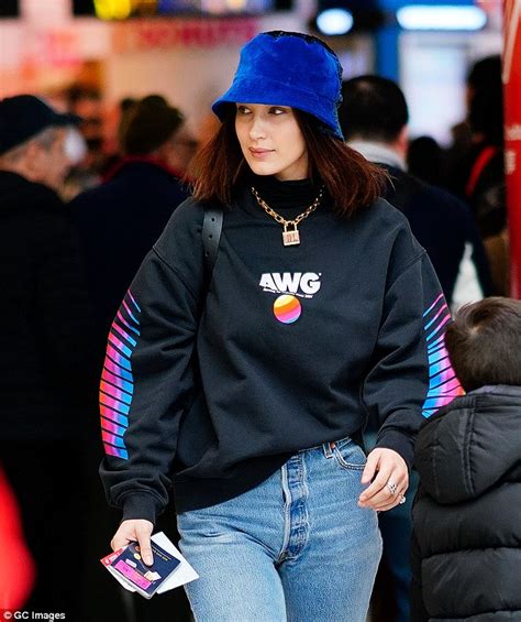 bella hadid looks confident after overcoming insecurities daily mail