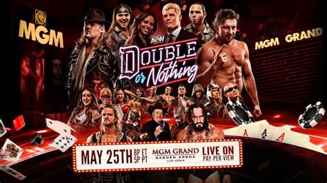 how to watch aew ‘double or nothing full match card ppv start time