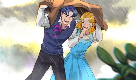 Jonathan Joestar And Erina Pendleton Jojo No Kimyou Na Bouken And 1