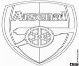 Arsenal Colorir Emblema Futebol Clubes Escudos Imprimir Kleurplaat Kleurplaten Corinthians Stampare Colora sketch template