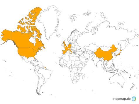 stepmap amazon worldwide landkarte fuer welt