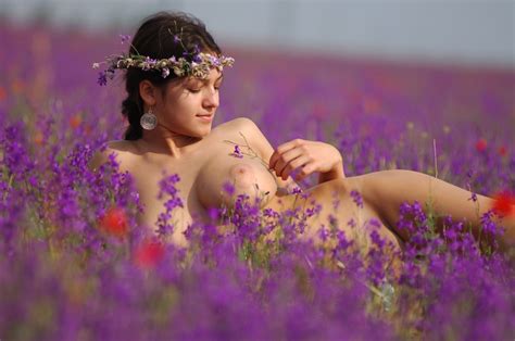 wallpaper sofi a flowers girl naked outdoor solo puffy nipples big tits all natural
