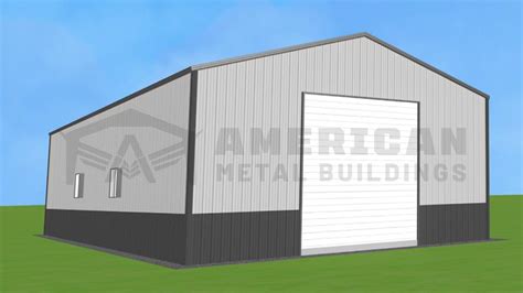 30x41 Steel Garage Buy Prefabricated Building At A Great Price