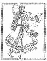 Coloring Costumes Book Coloriage Dancers Adult Paper Exotic Robe Dancing époque Books Choose Board Dance Printable sketch template