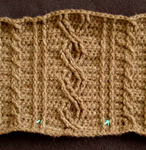 crochet   fringe crochet cables