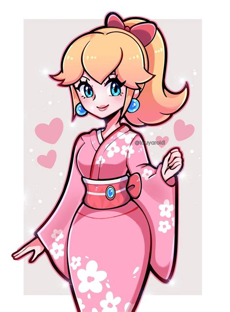 princess peach   kimono super mario   meme