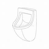 Chamber Urinal sketch template