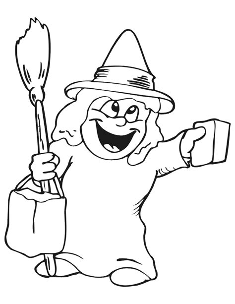 witch coloring pages books    printable