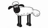 Shaun Sheep Coloring Kids Pages Print Simple Printable Oveja Drawing Color Vector La Timmy Schaap sketch template