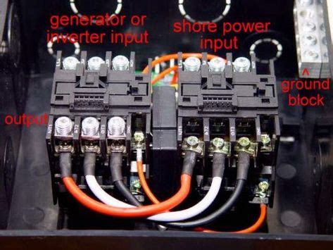 rv automatic transfer switch wiring diagram transfer switch switch technology