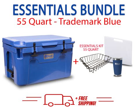 blue coolers   quart essentials bundle accessories