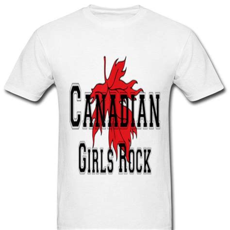 canadian girls rock canada day shirt