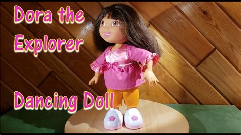 singing dancing talking toy dora the explorer doll 2009 mattel youtube