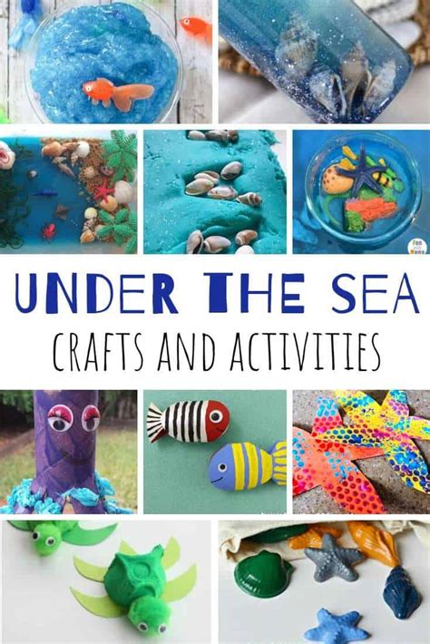 sea crafts  activities  toddlers  bored toddler