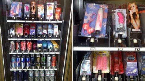 máquinas expendedoras de artículos de sex shop al alcance de menores las 24 horas