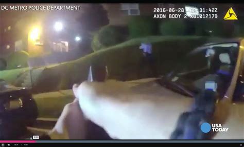 D C Police Release Videotaped Fatal Shooting Of Man With Pellet Gun