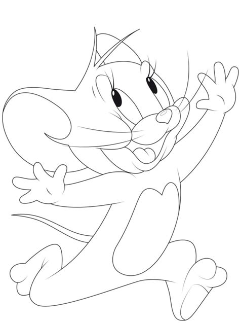 kids  funcom coloring page tom  jerry   jerry