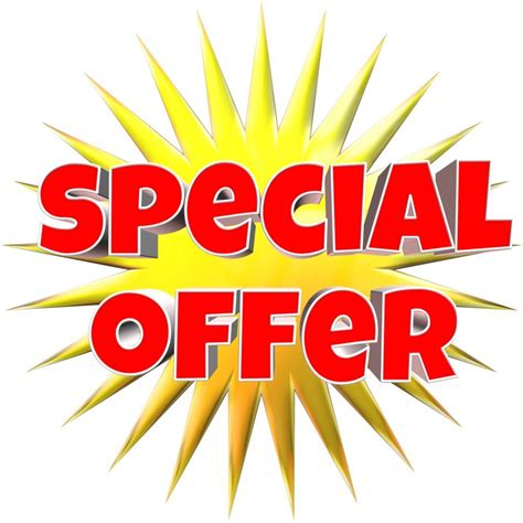 special offer promotion  image
