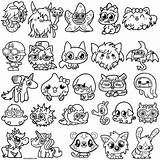 Monsters Moshi Coloring Pages Printable Kids Monster Colouring Print Moshlings Sheets Super Cool2bkids sketch template