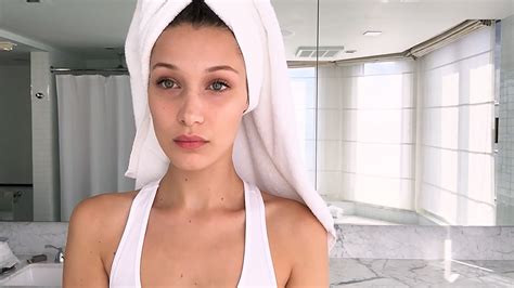 Watch Bella Hadids Jet Lag Beauty Survival Guide Beauty Secrets