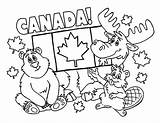 Canada Coloring Pages Canadian Colouring Animals Map National Kenya Sheets Flag Event Printable Color Local Kids Sheet Christmas Getcolorings Netart sketch template